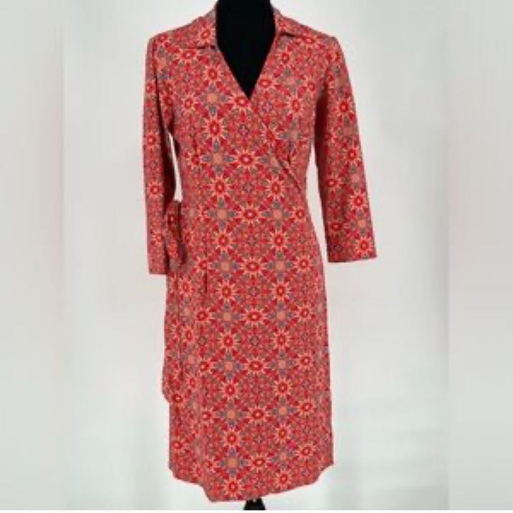 J. McLaughlin Catalina Wrap Dress EUC